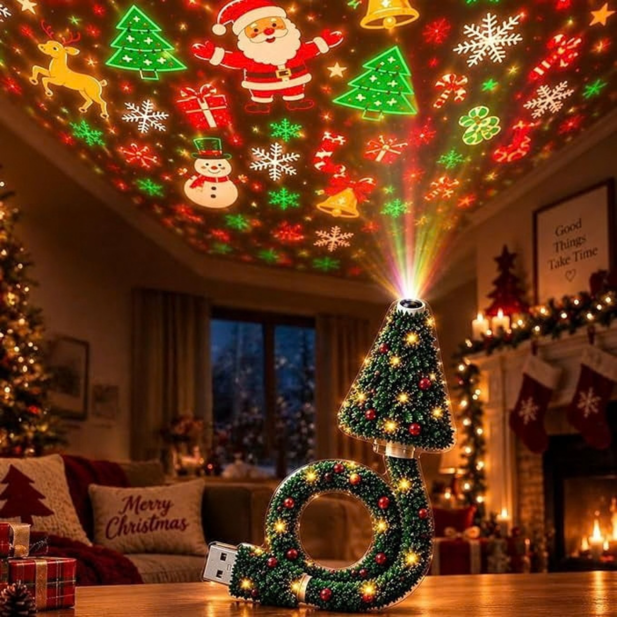 Proyector de Navidad Mágico
